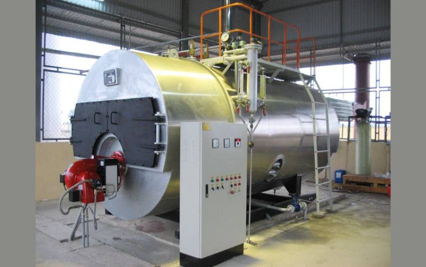 lò hơi đốt dầu