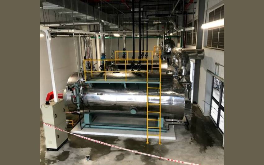 lò hơi đốt dầu